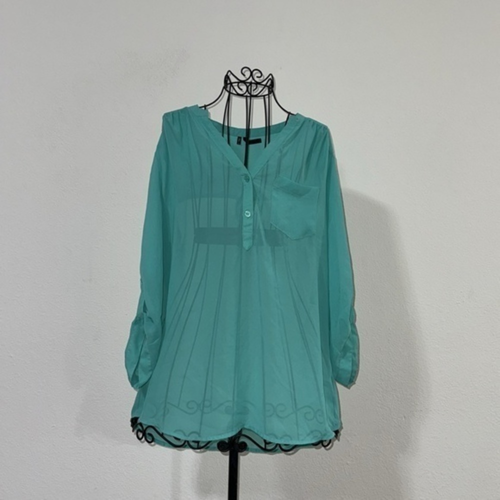 Light Blue Blouse